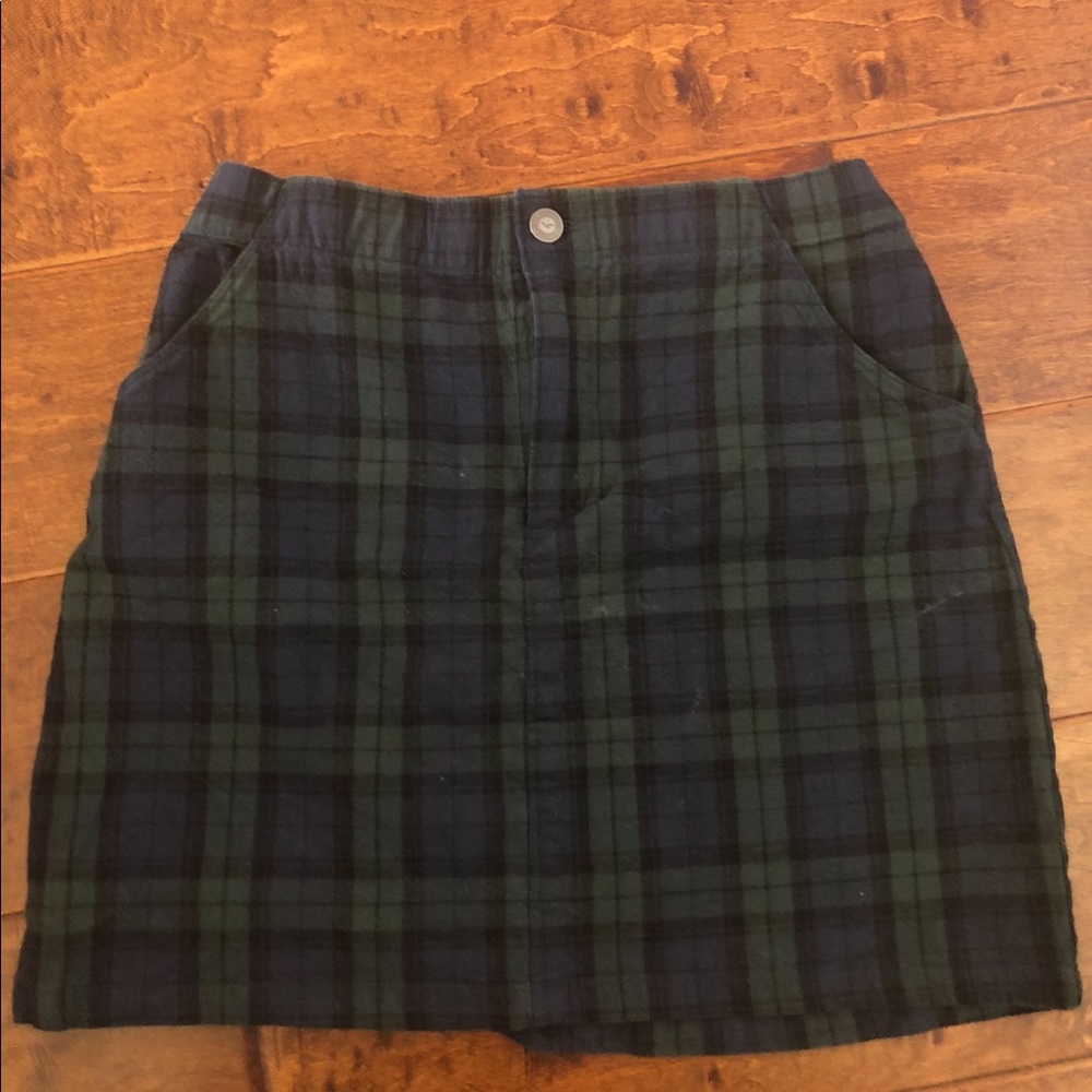 Plaid skirt